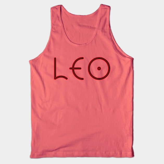 Leo Tank Top by Zodiac Syndicate